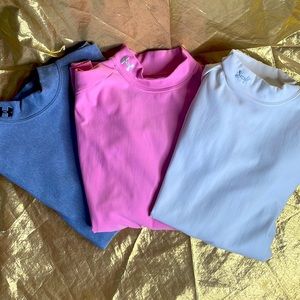 Under armor cold gear running shirt size small slim fit